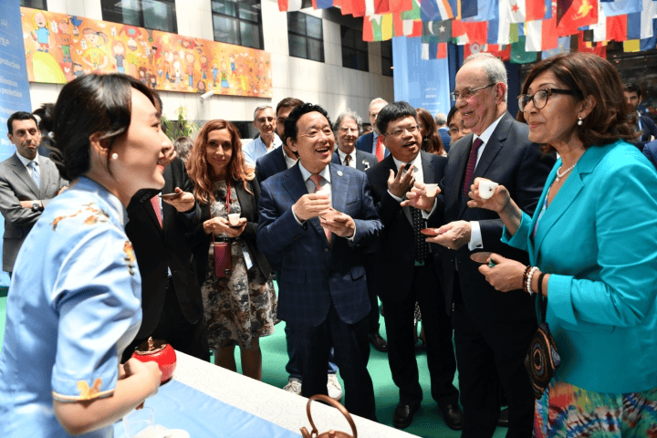 pg电子网站多国外交官点赞：八马引领中国茶产业智能化革新(图9)